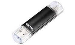Hama FlashPen Laeta Twin 32GB Black