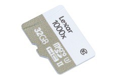 Lexar MicroSDHC UHS-II U3 1000x 32GB + Adapter