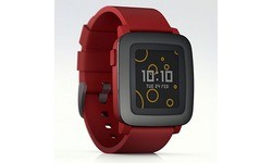 Pebble Time SmartWatch Red