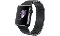 Apple Watch 38mm Space Black Stainless Steel Case, Space Black Link Bracelet
