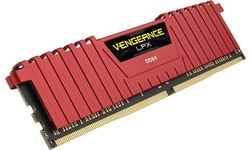 Corsair Vengeance LPX Red 64GB DDR4-3333 CL16 quad kit
