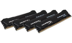 Kingston HyperX Savage Black 16GB DDR4-2400 CL12 quad kit
