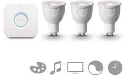 Philips Hue White and Color Ambiance Starterkit GU10
