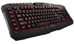 Sharkoon Skiller Pro+ Gaming Keyboard (DE) Black