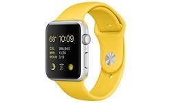 Apple Watch Sport 42mm Silver Aluminium Yellow
