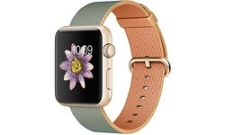Apple Watch Sport 42mm Gold Aluminium Royal Blue Woven Nylon