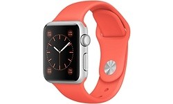 Apple Watch Sport 38mm Silver Aluminium Case Apricot Sport Band