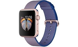Apple Watch Sport 42mm Rose Gold Aluminium Case Royal Blue