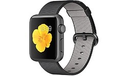Apple Watch Sport 38mm Space Grey Aluminium Case Black Woven Nylon