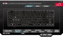 Speedlink Ultor Illuminated Mechanical Gaming Keyboard