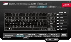 Speedlink Ultor Illuminated Mechanical Gaming Keyboard