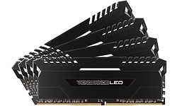 Corsair Vengeance Black-White LED 64GB DDR4-3200 CL16 kit