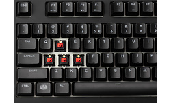 Cooler Master MasterKeys Pro M White Cherry MX Red, Black (US)