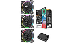Thermaltake Riing 12 LED RGB 120mm 3-pack