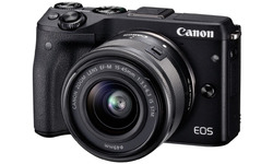 Canon Eos M3 kit 15-45 kit Black
