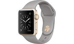 Apple Watch Series 1 38mm Gold Sport Band Grey