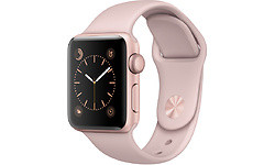 Apple Watch Series 2 38mm Rose Gold Sport Band Rose Gold