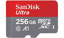 Sandisk Ultra MicroSDXC Class 10 256GB + Adapter