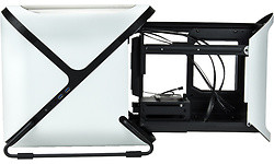 Bitfenix Portal Aluminium Cube Case Window White