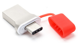 Integral Fusion 128GB Silver/Red