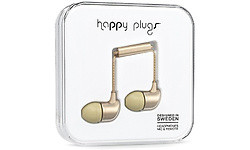 Happy Plugs Deluxe Wired In-Ear Gold