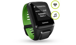 TomTom Runner 3 Cardio + Music Black/Green L
