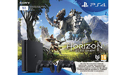 Sony PlayStation 4 Slim 1TB + Horizon:ZD + 2 Controller