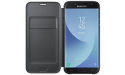 Samsung Galaxy J7 2017 Wallet Cover Black