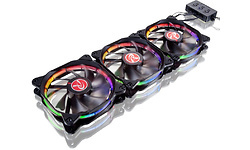 Raijintek Aura 12 RGB LED Fan Controller 120mm 3-Pack