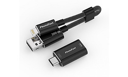 PhotoFast MemoriesCable 200GB Black