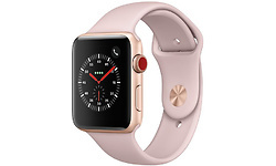 Apple Watch Series 3 42mm Aluminuim Gold + Sport Loop Sandrosa (140-210mm)