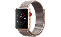 Apple Watch Series 3 42mm Aluminuim Gold + Sport Loop Sandrosa (145-220mm)