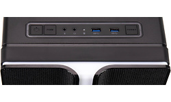 Riotoro CR1088 Prism RGB Window Black/Red