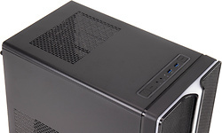 Riotoro CR1088 Prism RGB Window Black/Red