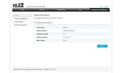 ZTE Tele2 ZXHN H369A