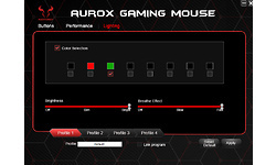 Riotoro Aurox Prism RGB Optical Gaming Mouse White