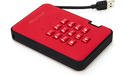 iStorage diskAshur 2 SSD 256GB Red