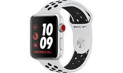 Apple Watch Nike+ 42mm Aluminuim Silver + Sport Band Black/White