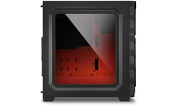 Sharkoon Skiller SGC1 Red Window Red