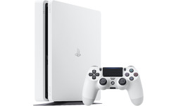 Sony PlayStation 4 Slim 500GB Glacier White + Controller