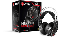 MSI Immerse GH60 Stereo Gaming Headset Black