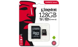 Kingston Canvas Select MicroSDXC UHS-I U1 128GB + Adapter