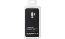 Samsung Galaxy S9 Plus Alcantara Back Cover Black