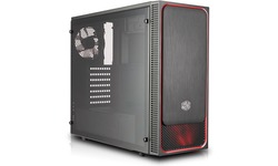 Cooler Master MasterBox E500L Window Black/Red