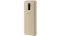 Samsung Galaxy A6 Plus 2018 Wallet Cover Book Case Gold
