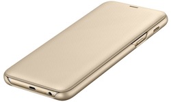 Samsung Galaxy A6 Plus 2018 Wallet Cover Book Case Gold