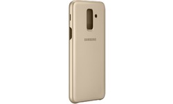 Samsung Galaxy A6 Plus 2018 Wallet Cover Book Case Gold