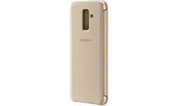 Samsung Galaxy A6 Plus 2018 Wallet Cover Book Case Gold