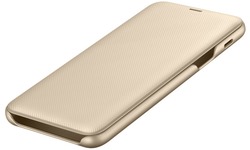 Samsung Galaxy A6 Plus 2018 Wallet Cover Book Case Gold