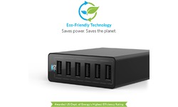 Anker PowerPort 6 Indoor Black